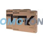 Kyocera Mita TK-7125 Toner Kit Black Pack Of 2
