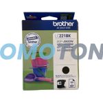 BROTHER LC-221 LC-221BK NERO INCHIOSTRO - 260 PAGINE PER DCP-J562DW