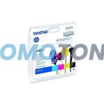 BROTHER LC-970 LC-970VALBP CMYK INCHIOSTRO - 350 PAGINE BIANCO/NERO PER DCP-135C