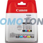 CANON PGI-570 CLI-571 0372C004 NERO/COLORE INCHIOSTRO - 641 PAGINE A COLORI PER PIXMA MG5740