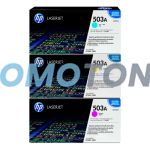 HP 503A Toner CMY Pack of 3