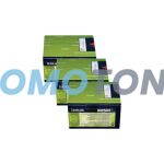 Lexmark 802SKE Corp Toner Black 2.5k 3 Pack
