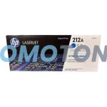 HP 212A W2121A CIANO TONER - 4500 PAGINE PER COLOR LASERJET ENTERPRISE M555X