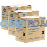 Konica Minolta TNP50 Toner Cartridge Black Pack Of 3