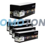 Lexmark C925de Toner and Drum Black Pack of 5