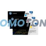 HP 502A Toner CMY Pack of 3