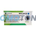 LEXMARK 802HCE 80C2HCE CIANO TONER - 3000 PAGINE PER CX-410DE