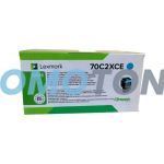 LEXMARK 702XCE 70C2XCE CIANO TONER - 4000 PAGINE PER CS510DE