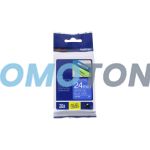 BROTHER TZE-555 WHITE ON BLUE TAPE CASSETTE FOR P-TOUCH CUBE PLUS PT-P710BT