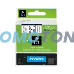 DYMO D1 LABELS 45803 NERO SU BIANCO ETICHETTE PER LP300