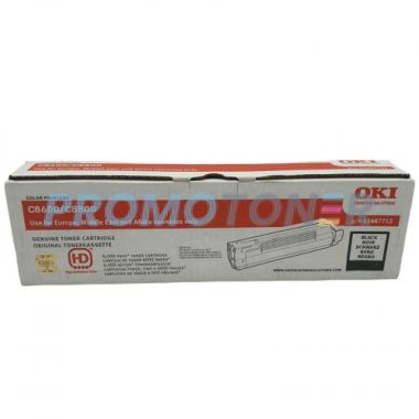 OKI 43487712 CZARNY Z TONEREM - 6100 STRON DO C-8600CDTN