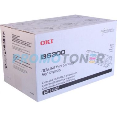 OKI 52114502 CZARNY Z TONEREM - 18000 STRON DO B-6300