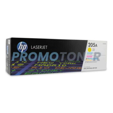 HP 205A CF532A ŻÓŁTY Z TONEREM - 900 STRON DO COLOR LASERJET PRO M154A