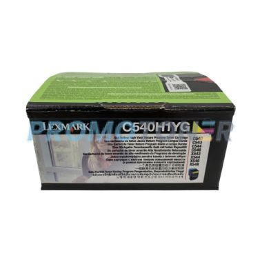 LEXMARK C540H1YG ŻÓŁTY Z TONEREM - 2000 STRON DO C-540DW