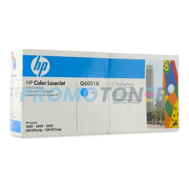 HP 124A Q6001A CYJAN Z TONEREM - 2000 STRON DO COLOR LASERJET 1600