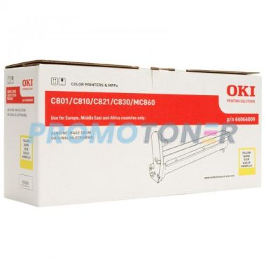 OKI 44064009 ŻÓŁTY BĘBEN - 20000 STRON DO C801DN