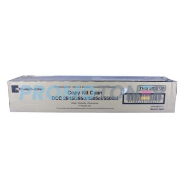 TRIUMPH-ADLER 654510111 CYJAN Z TONEREM - 20000 STRON DO 4505CI