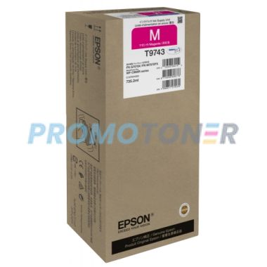 EPSON T9743 C13T974300 MAGENTA ENCRE - 84000 PAGES POUR PRO WF-C869R
