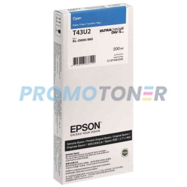 EPSON T43U T43U2 C13T43U240 CYAN ENCRE POUR SURELAB SL-D800 ML