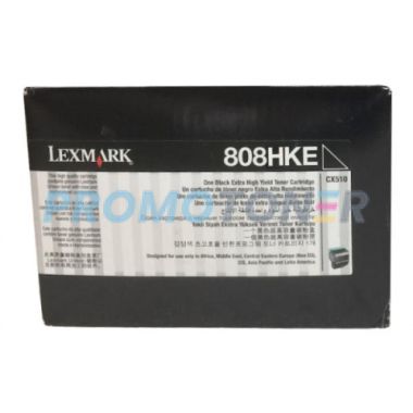 LEXMARK 808HKE 80C8HKE NOIR TONER - 4000 PAGES POUR CX-410DE