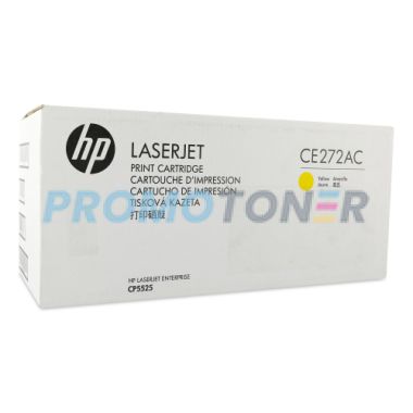 HP 650A CE272AC JAUNE TONER - 15000 PAGES POUR COLOR LASERJET ENTERPRISE CP5520DN