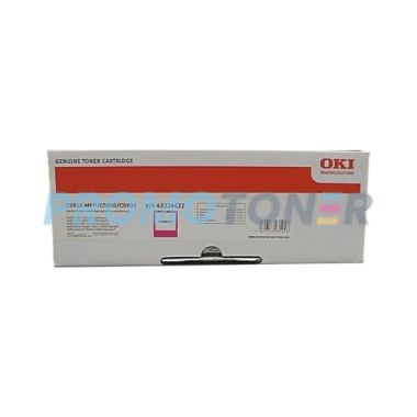 OKI 43324422 MAGENTA TONER - 5000 PAGES POUR C-5800DN