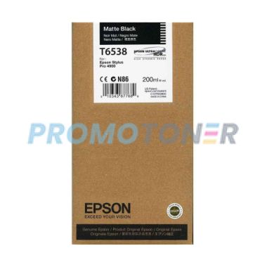 EPSON T6538 T653 C13T653800 NOIR MAT ENCRE POUR STYLUS PRO 4900