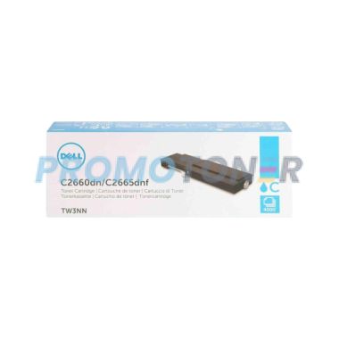 DELL TW3NN CYAN TONER - 4000 PAGES POUR C2660DN COLOR PRINTER