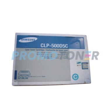 SAMSUNG CLP-500D5C/ELS CYAN TONER - 5000 PAGES POUR CLP-500