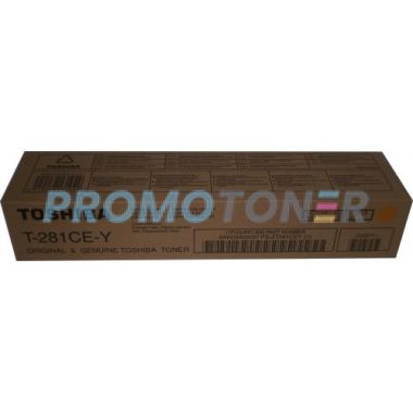 TOSHIBA T-281CE-Y JAUNE TONER - 10000 PAGES POUR E-STUDIO 281C