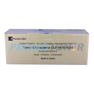TRIUMPH-ADLER 4441610114 MAGENTA TONER - 8000 PAGES POUR CLP 4416