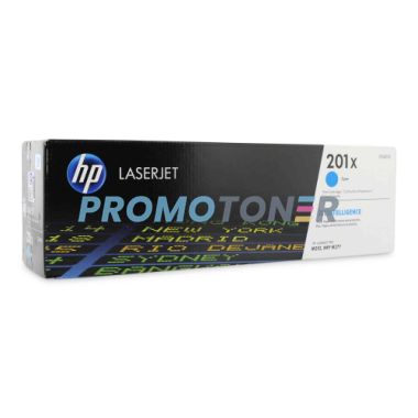 HP 201X CF401X CYJAN Z TONEREM - 2300 STRON DO COLOR LASERJET PRO M252DW
