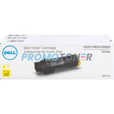 DELL 593-BBOZ ŻÓŁTY Z TONEREM - 2500 STRON DO H625CDW