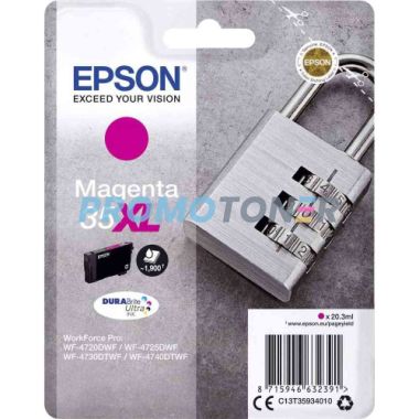 EPSON 35XL C13T35934010 MAGENTA TUSZ - 1900 STRON DO WORKFORCE PRO EC-4020