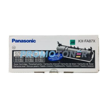 PANASONIC KX-FA87X CZARNY Z TONEREM - 2500 STRON DO KX-FLB801