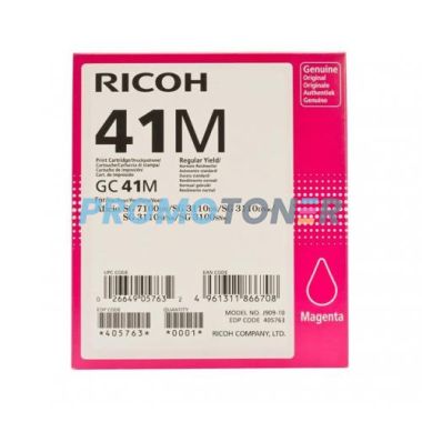 RICOH GC-41 405763 MAGENTA TUSZ - 2200 STRON DO AFICIO SG 2100N