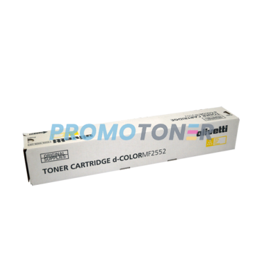 OLIVETTI B1067 YELLOW TONER - 6000 PAGES FOR D-COLOR MF2552