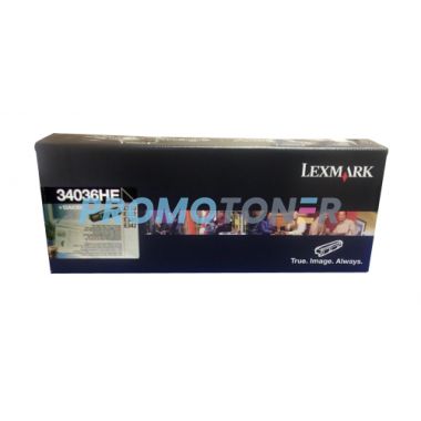 LEXMARK 34036HE BLACK TONER - 6000 PAGES FOR E-342N