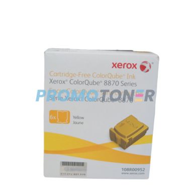 XEROX 108R00952 YELLOW INK - 17300 PAGES FOR COLORQUBE 8870