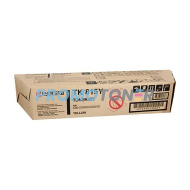 KYOCERA MITA TK-815Y YELLOW TONER - 20000 PAGES FOR KM-C2630