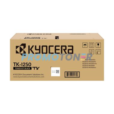 KODAK TK-1250 BLACK TONER - 3000 PAGES FOR ECOSYS MA3500FX