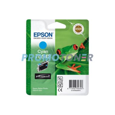 EPSON T0542 C13T05424010 CYAN INK - 400 PAGES FOR STYLUS PHOTO R1800