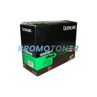 LEXMARK 12A5140 BLACK TONER - 25000 PAGES FOR OPTRA T-610