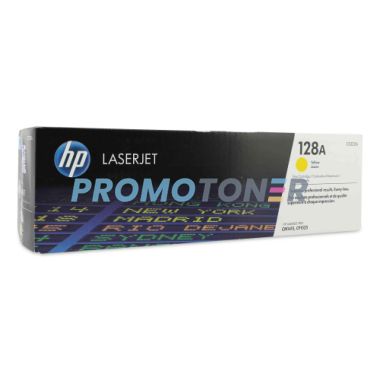 HP 128A CE322A YELLOW TONER - 1300 PAGES FOR LASER JET PRO CM1415FNW