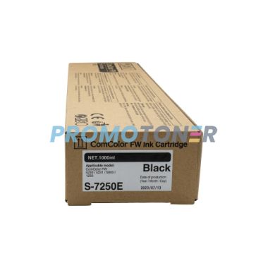 RISO S-7250E BLACK INK - 92400 PAGES FOR COMCOLOR BLACK FW1230