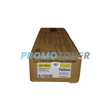 RISO S-7253E YELLOW INK - 93905 PAGES FOR COMCOLOR FW5000