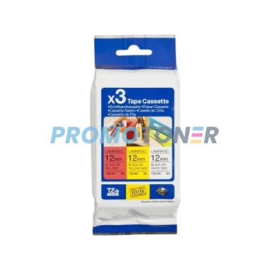 BROTHER TZE-31M3 COLOR LABELS FOR PT-E300