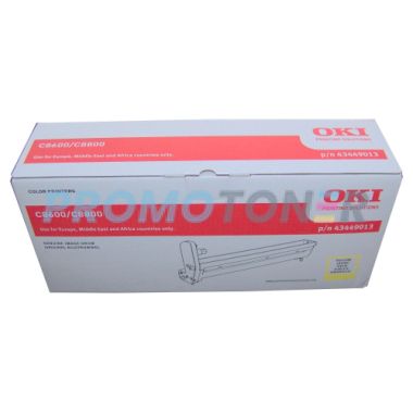 OKI 43449013 YELLOW DRUM - 20000 PAGES FOR C-8600CDTN