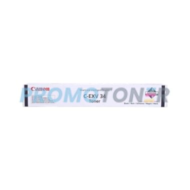 CANON C-EXV34 3782B002 BLACK TONER - 23000 PAGES FOR IMAGE RUNNER ADVANCE C2225I