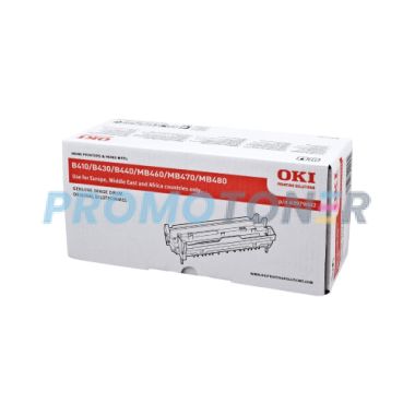 OKI 43979002 BLACK DRUM - 25000 PAGES FOR B-410D